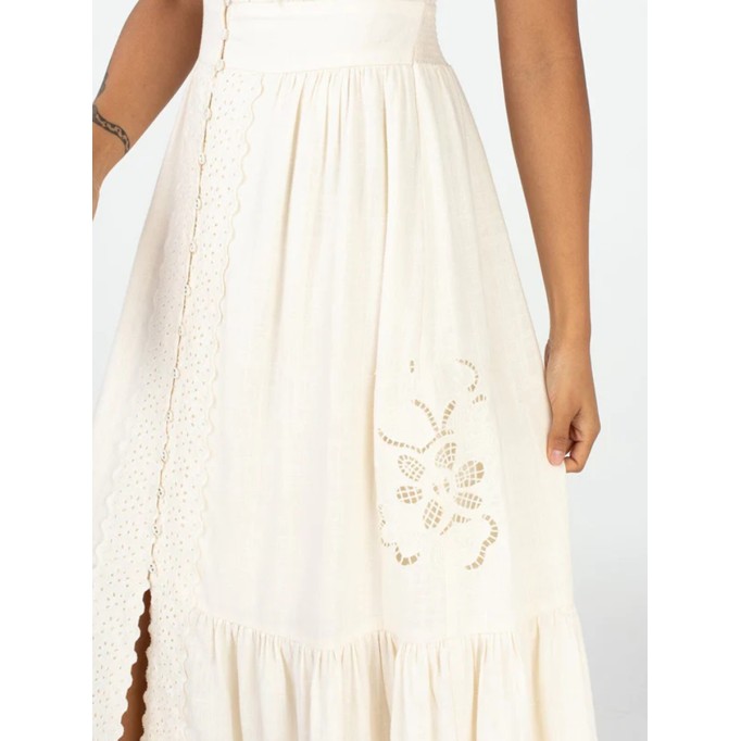 2023 Women's Vacation White Dress