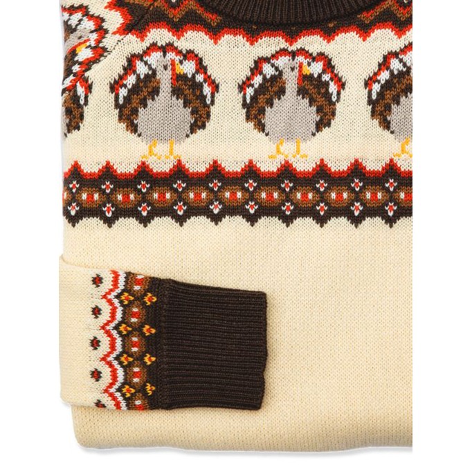 Autumn and winter turkey long sleeve sweater