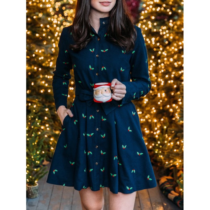 Holly Flannel Dress