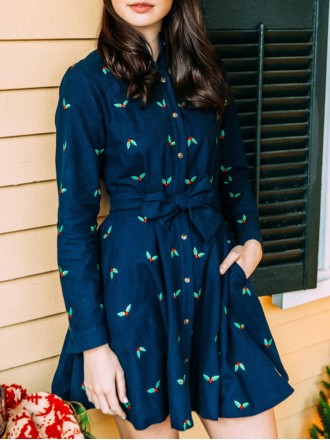 Holly Flannel Dress