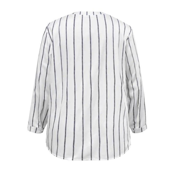 Elegant simple striped shirt