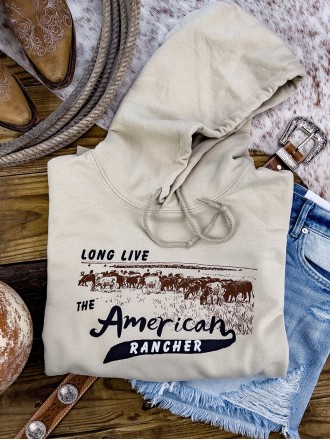 Long Live the American Rancher Hoodie