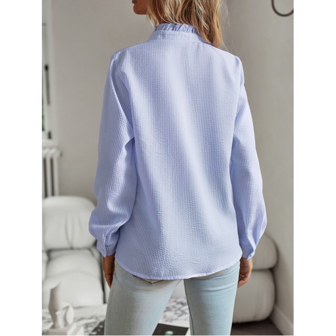 Long-sleeved elegant commuter top