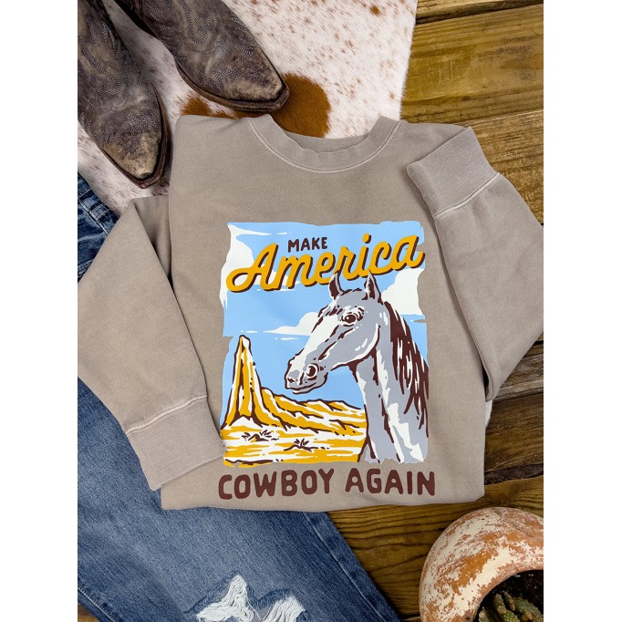 Make America Cowboy Sweatshirt