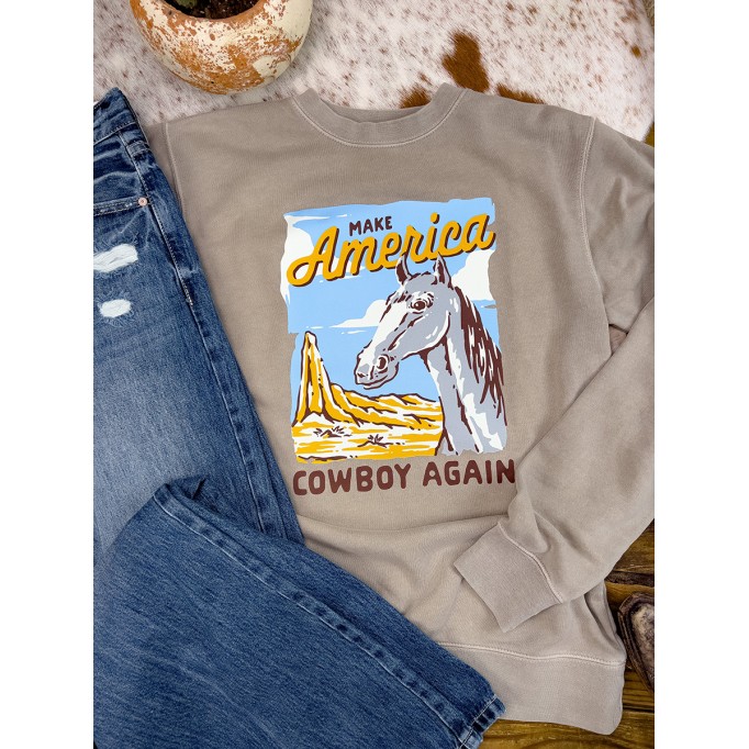 Make America Cowboy Sweatshirt