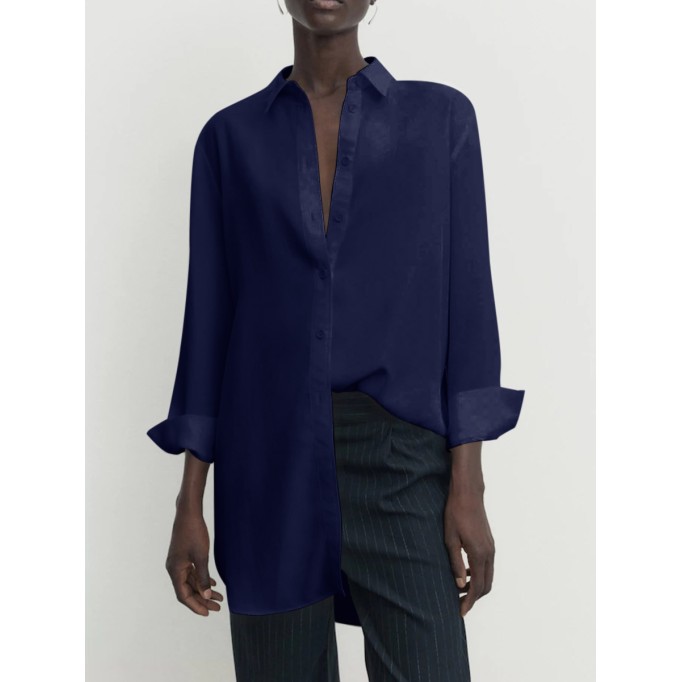 Navy blue shirt for women