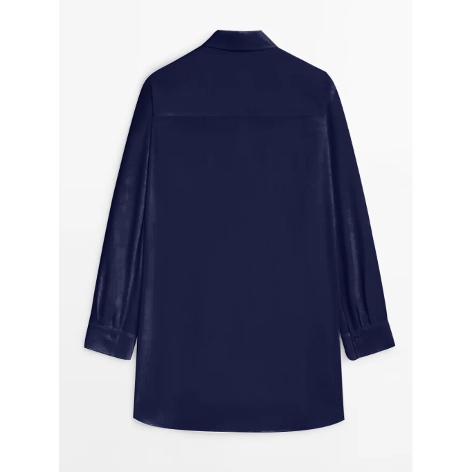 Navy blue shirt for women