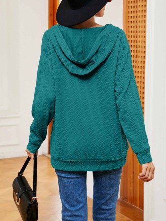 New style tie-neck long-sleeved top