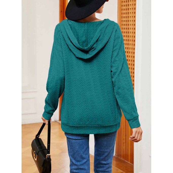 New style tie-neck long-sleeved top