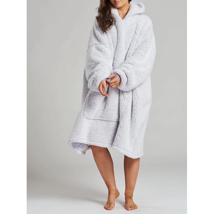 Soft Fleece Snuggle Hoodie lazy-day