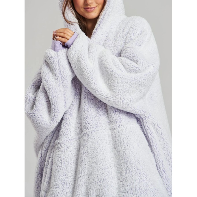 Soft Fleece Snuggle Hoodie lazy-day