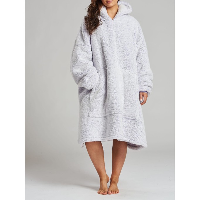 Soft Fleece Snuggle Hoodie lazy-day