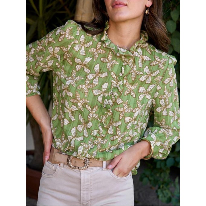 Women's Casual Elegant Long Sleeve Shirt