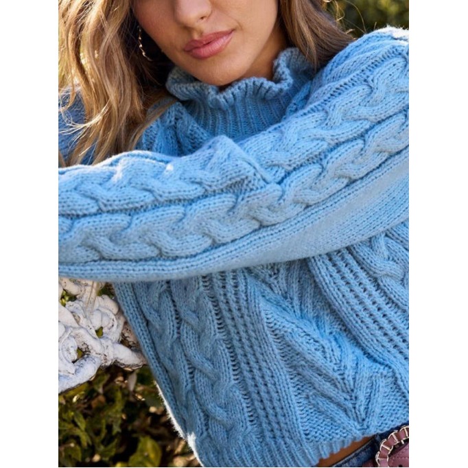 Women's Casual Knitted Sweater Top