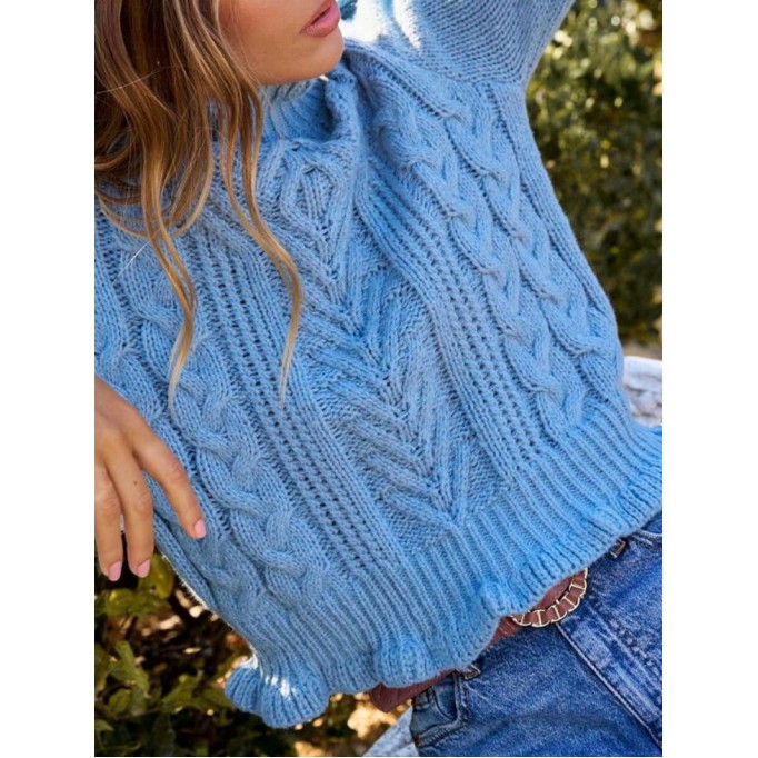 Women's Casual Knitted Sweater Top