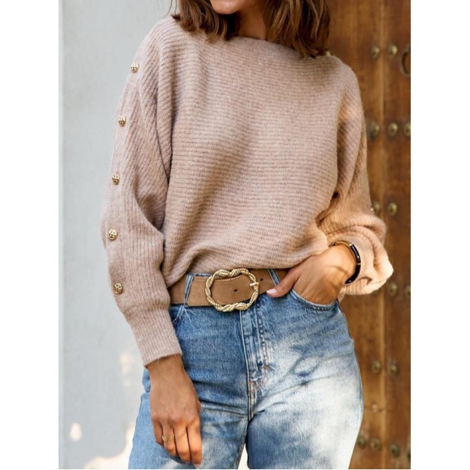 Women's Casual Knitted Sweater Top