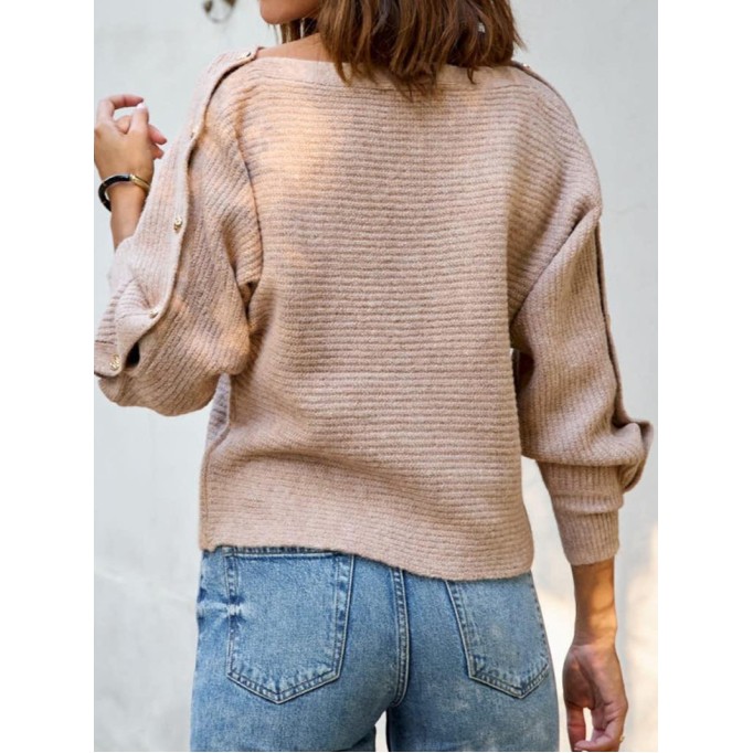 Women's Casual Knitted Sweater Top