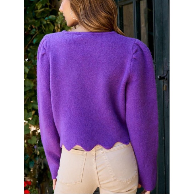 Women's Casual Knitted Sweater Top Coat