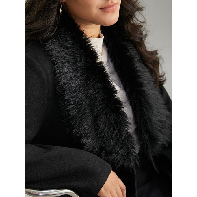 Women's fur one-piece receiving waist coat