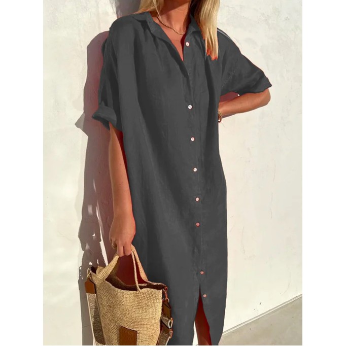 Women's pure cotton casual shirt and dress