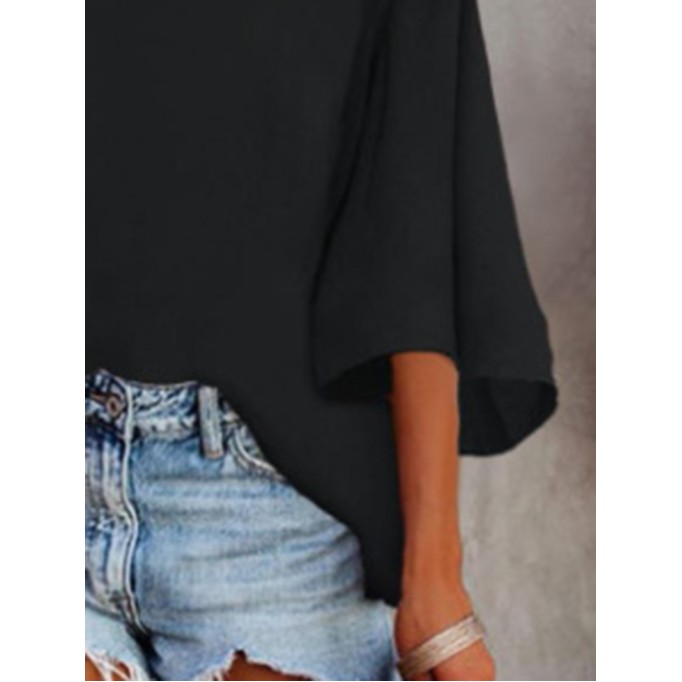 Women's Seven Split Sleeve Loose Top