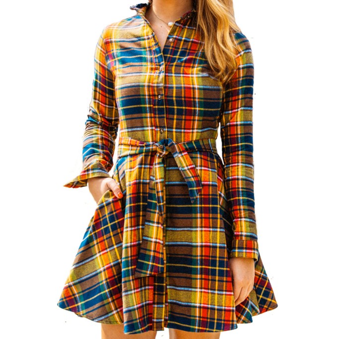 Woodstock Country Store Flannel Dress